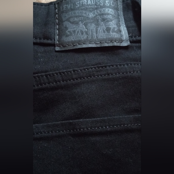 NWOT Levis724 Black Jeans - Picture 6 of 9